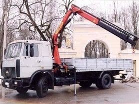 Кран-манипулятор МАЗ 4370 - аренда в Москве и области
